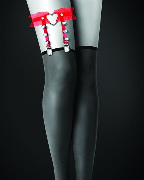 BPT Red Garter with Flying Heart