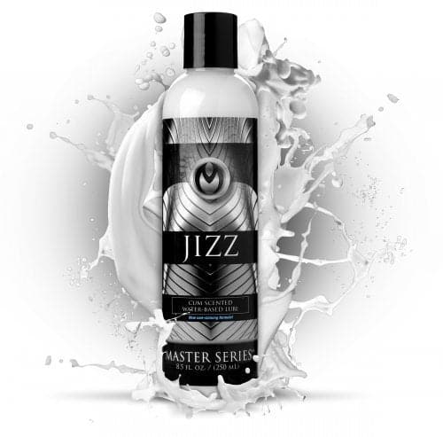 Master Series Jizz Lubrifiant Base d'eau à l'odeur de Sperme 8.5 oz.