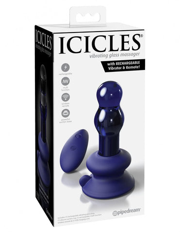 Icicles No.83 w Rechargeable Vibrator & Remote