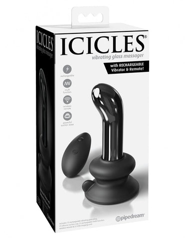 Icicles No.84 w Rechargeable Vibrator & Remote
