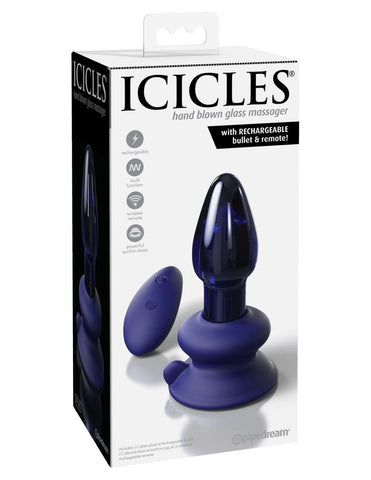 Icicles No.85 w Rechargeable Vibrator & Remote