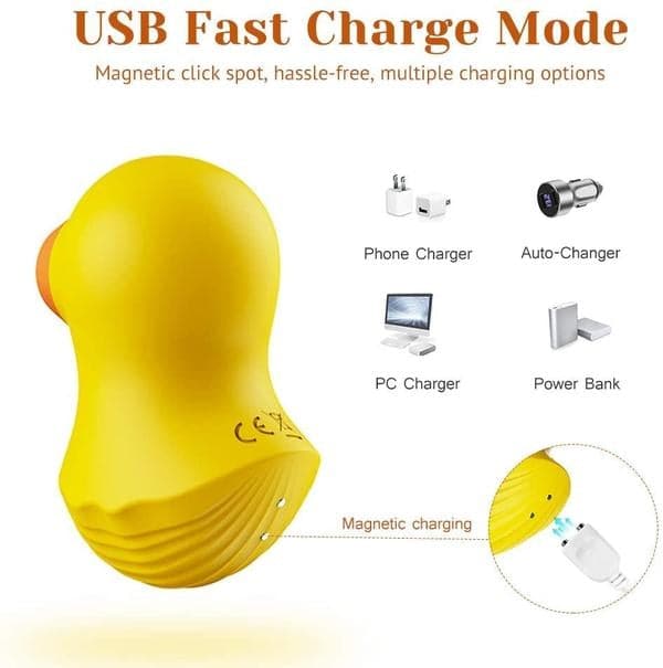 Mr. Duckie Clitoral Suction Vibrator