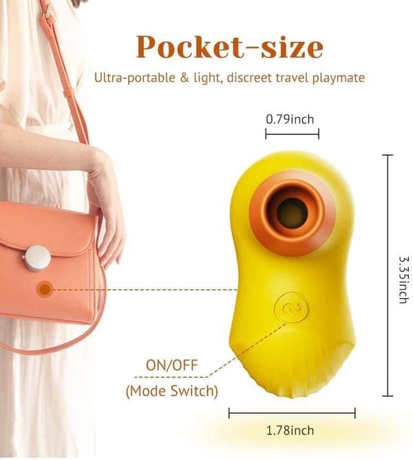 Mr. Duckie Clitoral Suction Vibrator
