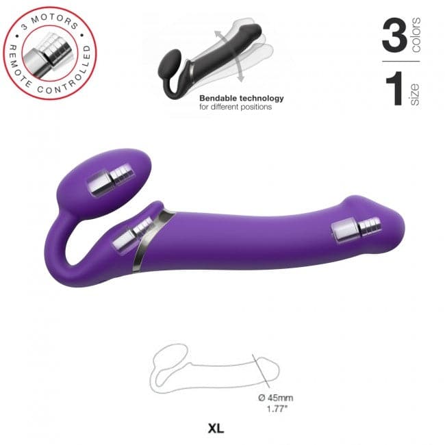 StrapOnMe Strap On Vibrating without Harness XL