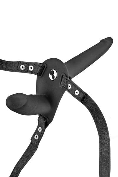 FT Vibrating Strap-On with Double Dildo