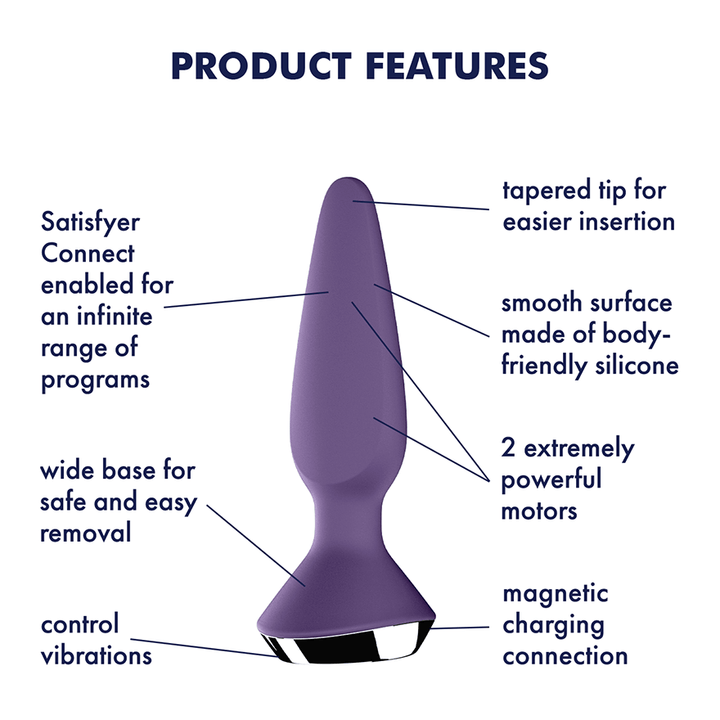 Satisfyer Plug-ilicious 1 mauve