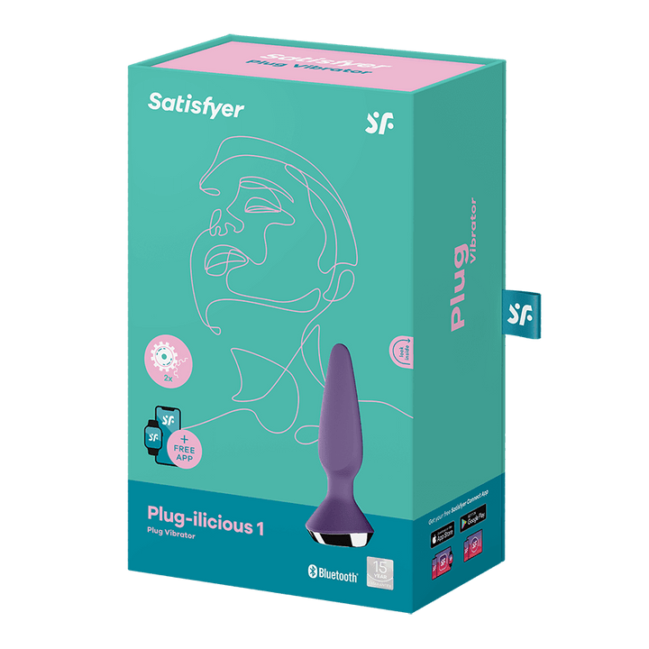 Satisfyer Plug-ilicious 1 mauve