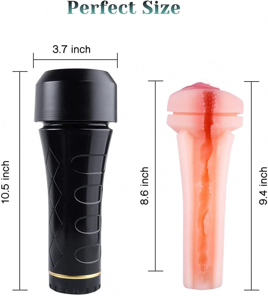 Buttlerfly DonJon Cup Black Masturbator Cup 