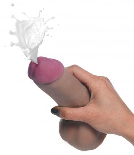 Loadz 7 Inch Squirting Dildo with Reservoir in Testicles 