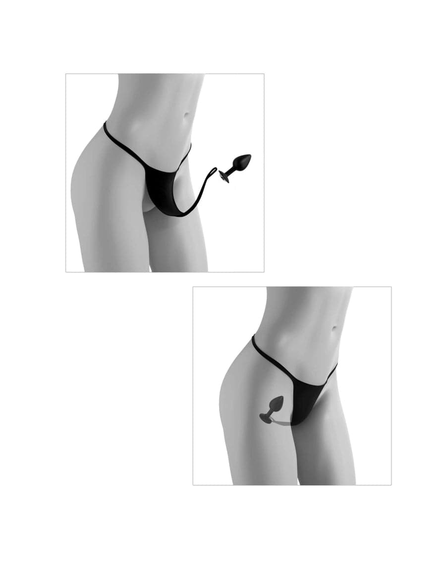 Hookup Secret Gem Crotchless Panties 