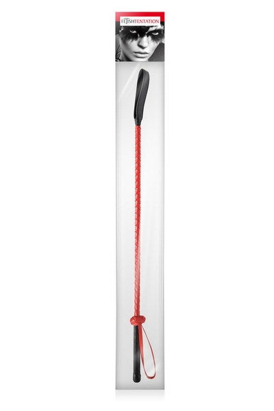FT Red and black riding crop