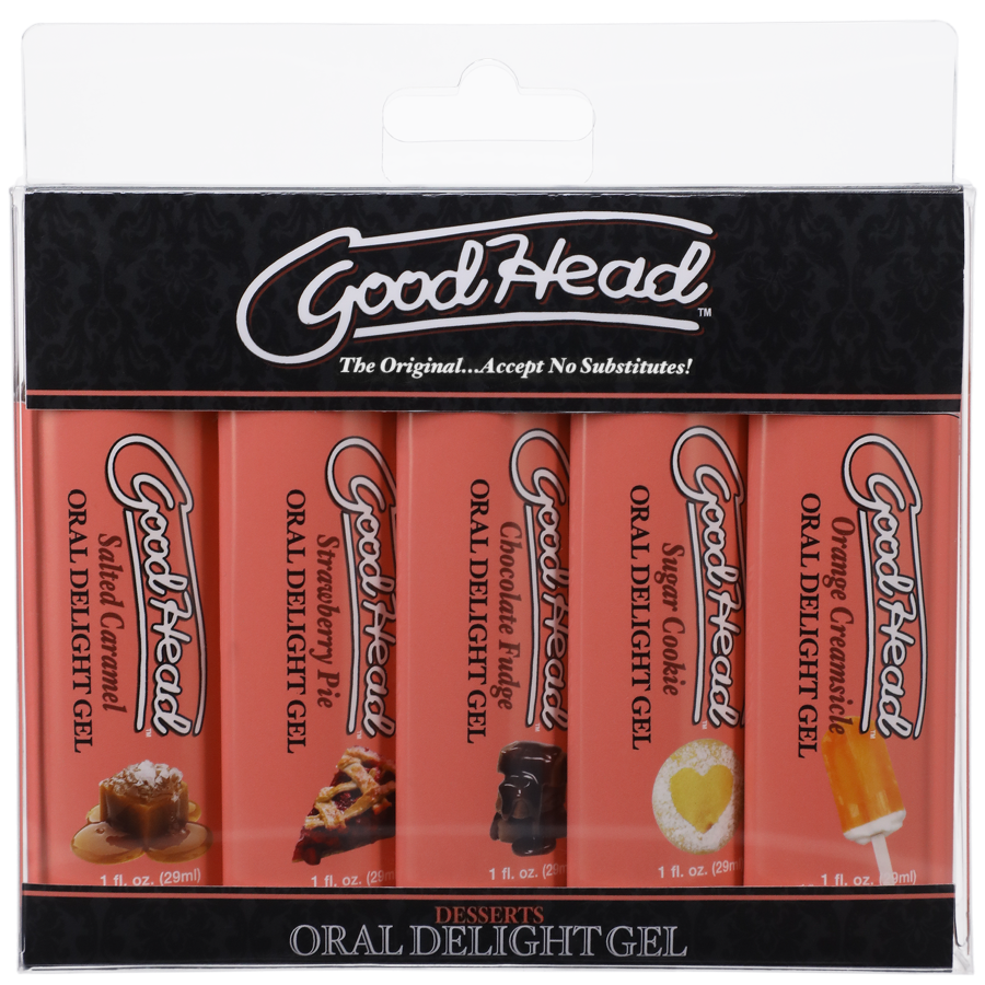 GoodHead - Oral Delight Gel - paquet de 5