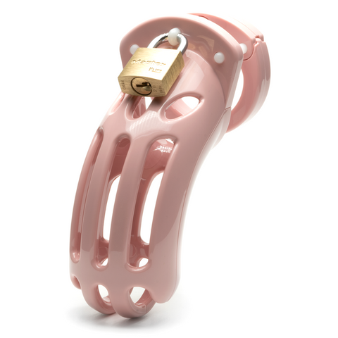 Kits de chasteté - The Curve Pink Kit avec cage de 3 3/4"