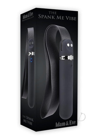 Silicone Rechargeable Spank Me Vibe Black