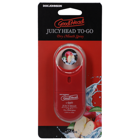 GoodHead - Spray buccal sec Juicy Head à emporter - Pomme .30 fl. onces.