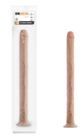 Blush - Dr. Skin - 19 Inch Dildo - Beige
